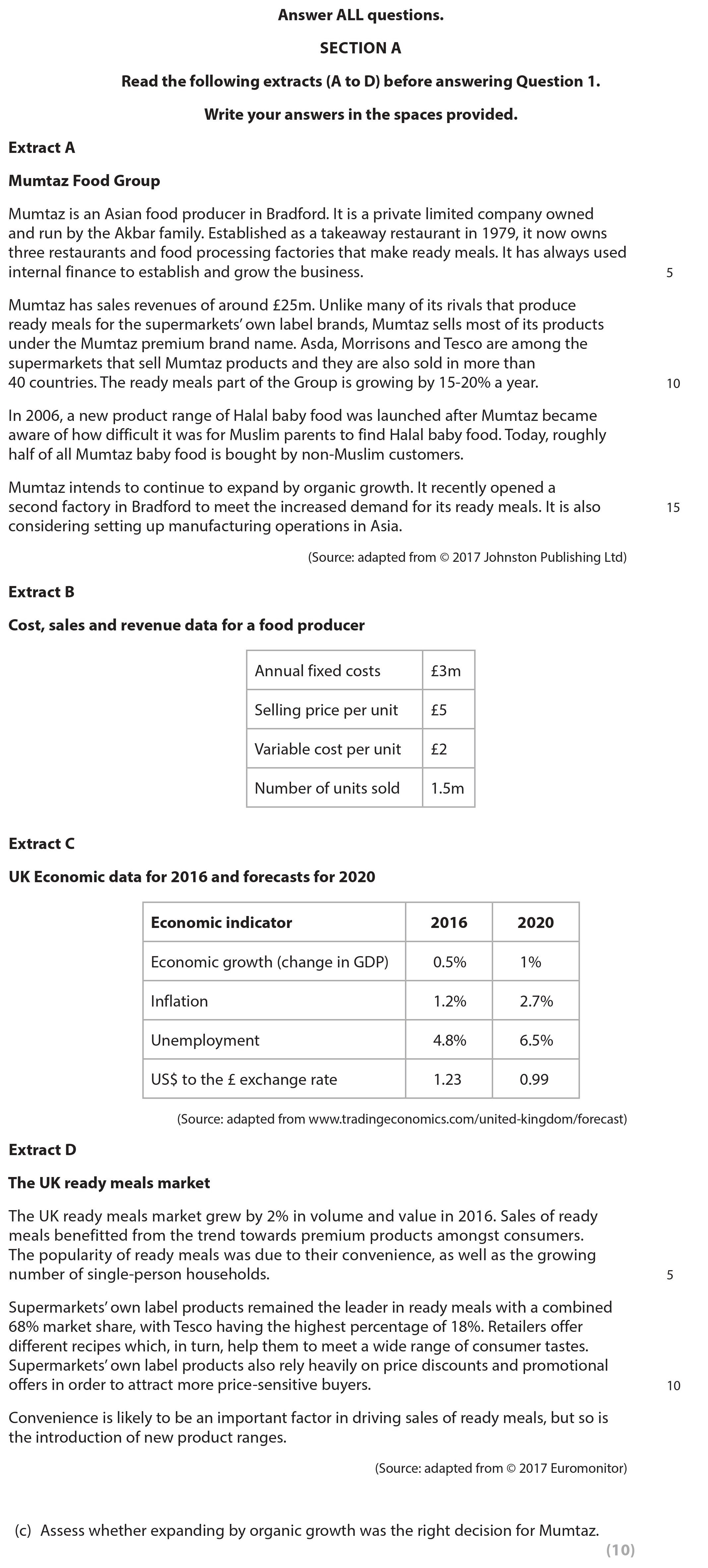 Assess-whether-expanding-by-organic-growth-was-the-right-decision-for-Mumtaz-Edexcel-A-Level Business-Question 1-2018-Paper 2.png