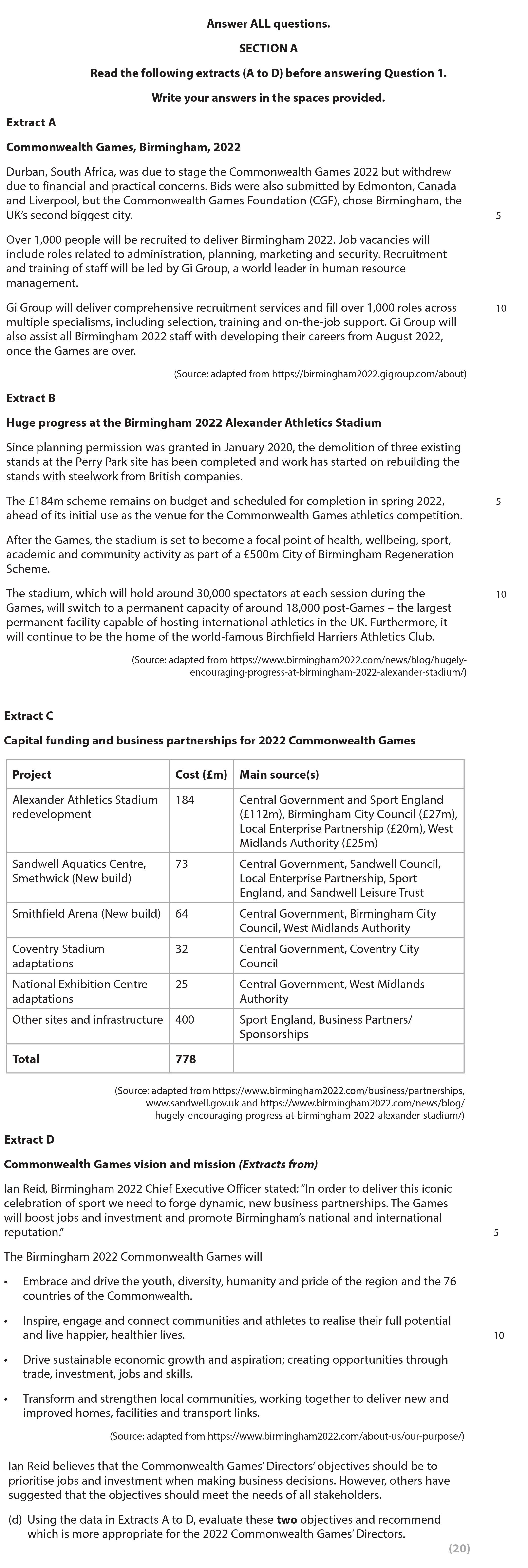 Evaluate-the-objectives-in-Extracts-A-to-D,-and-consider-which-is-more-appropriate-for-the-2022-Commonwealth-Games'-Directors-Edexcel-A-Level Business-Question 1-2022-Paper 3.png