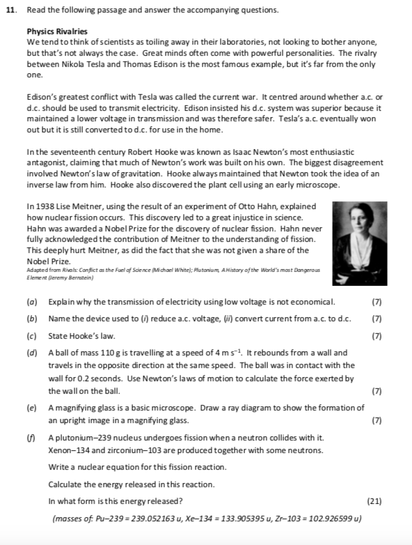 Read-the-following-passage-and-answer-the-accompanying-questions-Leaving Cert Physics-Question 11-2019.png