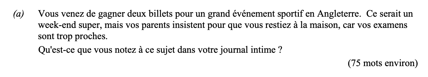 Vous-venez-de-gagner-deux-billets-pour-un-grand-événement-sportif-en-Angleterre-Leaving Cert French-Question (a)-2007.png