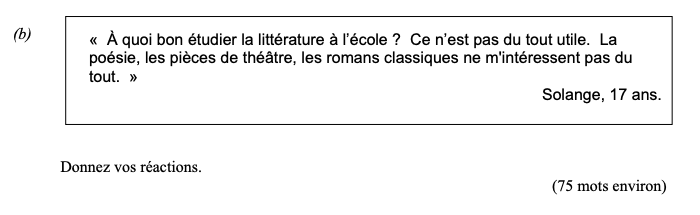 «-À-quoi-bon-étudier-la-littérature-à-l'école-?-Ce-n'est-pas-du-tout-utile-Leaving Cert French-Question (b)-2009.png