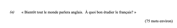 "Bientôt-tout-le-monde-parlera-anglais-Leaving Cert French-Question 1(a)-2004.png