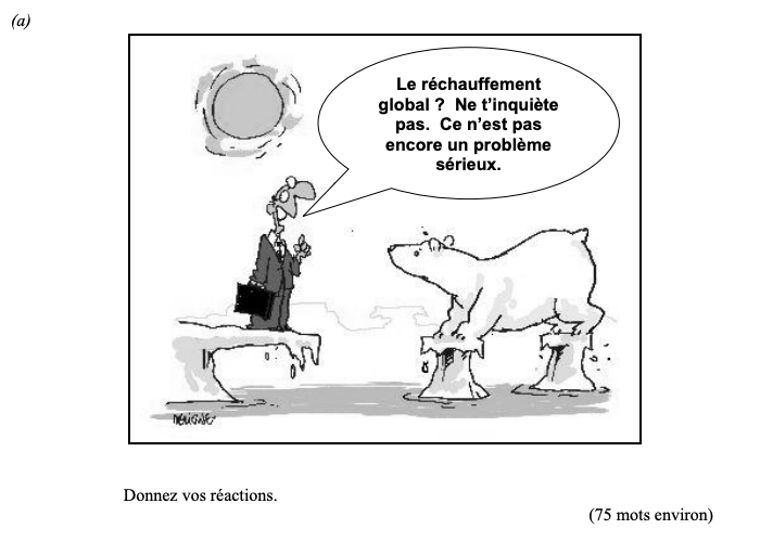 Donnez-vos-réactions-Leaving Cert French-Question 1-2009.png
