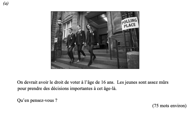 On-devrait-avoir-le-droit-de-voter-à-l'âge-de-16-ans-Leaving Cert French-Question a-2015.png