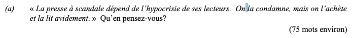 «-La-presse-à-scandale-dépend-de-l'hypocrisie-de-ses-lecteurs-Leaving Cert French-Question a-2006.png