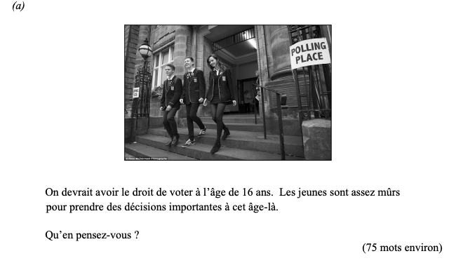 On-devrait-avoir-le-droit-de-voter-à-l'âge-de-16-ans-Leaving Cert French-Question a-2015.png