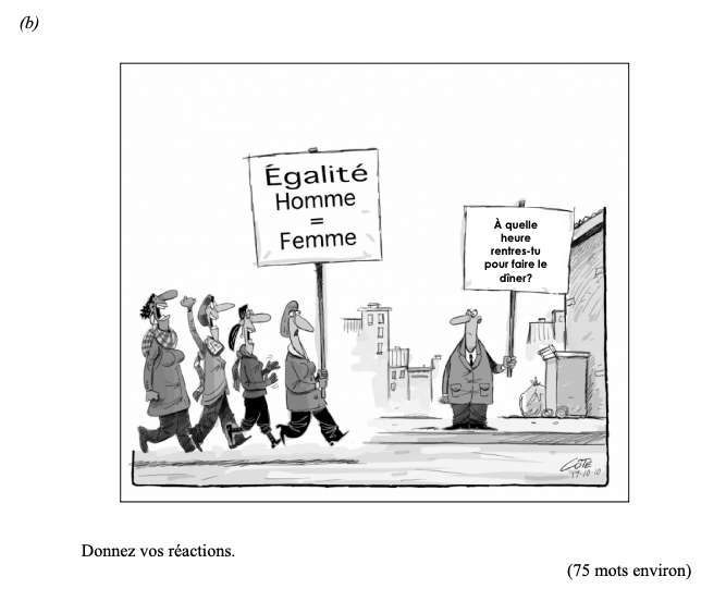Donnez-vos-réactions-Leaving Cert French-Question Question 1-2014.png