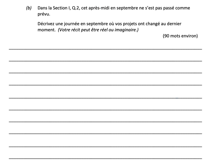 Dans-la-Section-I,-Q2,-cet-après-midi-en-septembre-ne-s’est-pas-passé-comme-prévu-Leaving Cert French-Question Q2(b)-2018.png