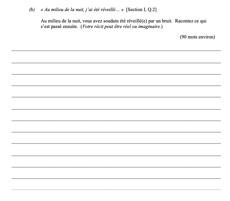 «-Au-milieu-de-la-nuit,-j'ai-été-réveillé(e)-par-un-bruit-Leaving Cert French-Question Q.2-2015.png
