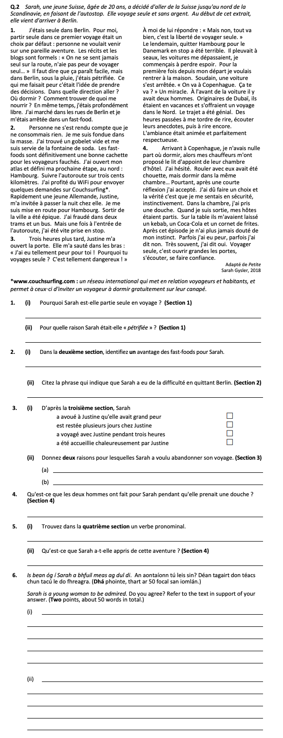 Sarah,-une-jeune-Suisse,-âgée-de-20-ans,-a-décidé-d’aller-à-la-Suisse-jusqu’au-nord-de-la-Scandinavie,-en-faisant-de-l’autostop-Leaving Cert French-Question 2-2019.png