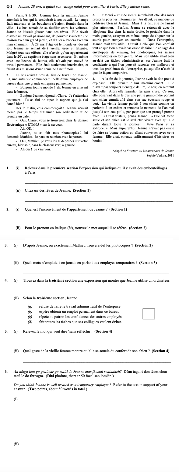 Jeanne,-28-ans,-a-quitté-son-village-natal-pour-travailler-à-Paris-Leaving Cert French-Question Q.2-2013.png
