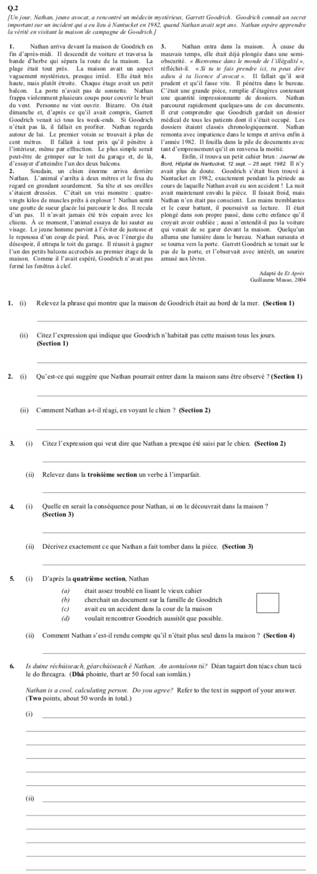 1.-(i)-Relevez-la-phrase-qui-montre-que-la-maison-de-Goodrich-était-au-bord-de-la-mer-Leaving Cert French-Question 2-2011.png