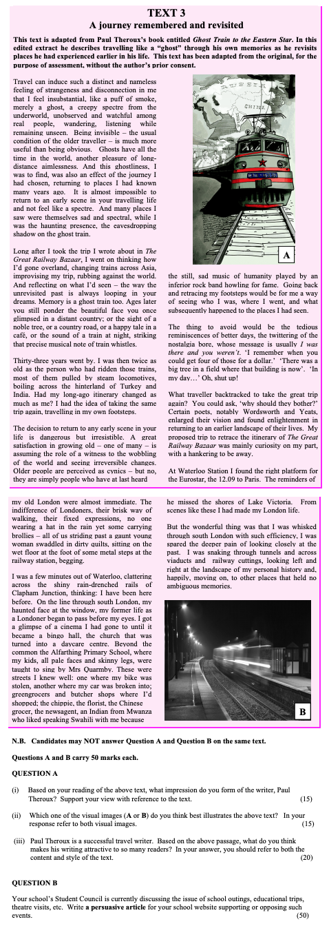 Based-on-your-reading-of-the-above-text,-what-impression-do-you-form-of-the-writer,-Paul-Theroux?-Support-your-view-with-reference-to-the-text-Leaving Cert English-Question A-2012.png