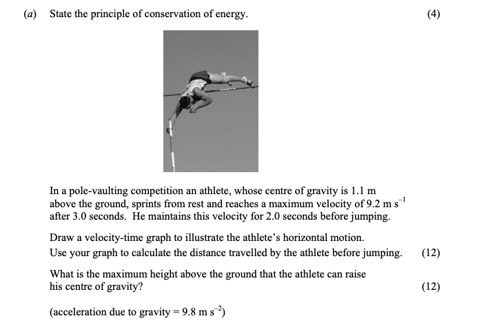 a)-State-the-principle-of-conservation-of-energy-Leaving Cert Physics-Question Question 1-2008.png
