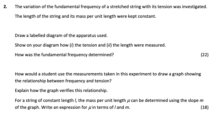 The-variation-of-the-fundamental-frequency-of-a-stretched-string-with-its-tension-was-investigated-Leaving Cert Physics-Question 2-2017.png