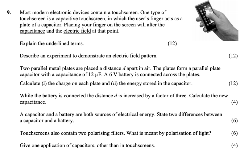 Most-modern-electronic-devices-contain-a-touchscreen-Leaving Cert Physics-Question 9-2014.png