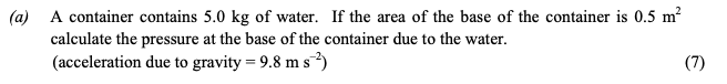 A-container-contains-5.0-kg-of-water-Leaving Cert Physics-Question (a)-2005.png