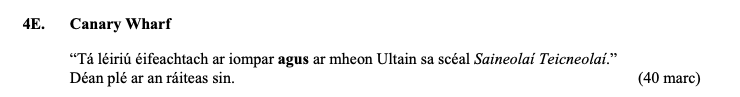 Tá-léirithe-éifeachtacha-ar-iompar-agus-ar-mheon-Utain-sa-scéal-'Saineolai-Teicneolaí'-Leaving Cert Irish-Question 4E-2013.png