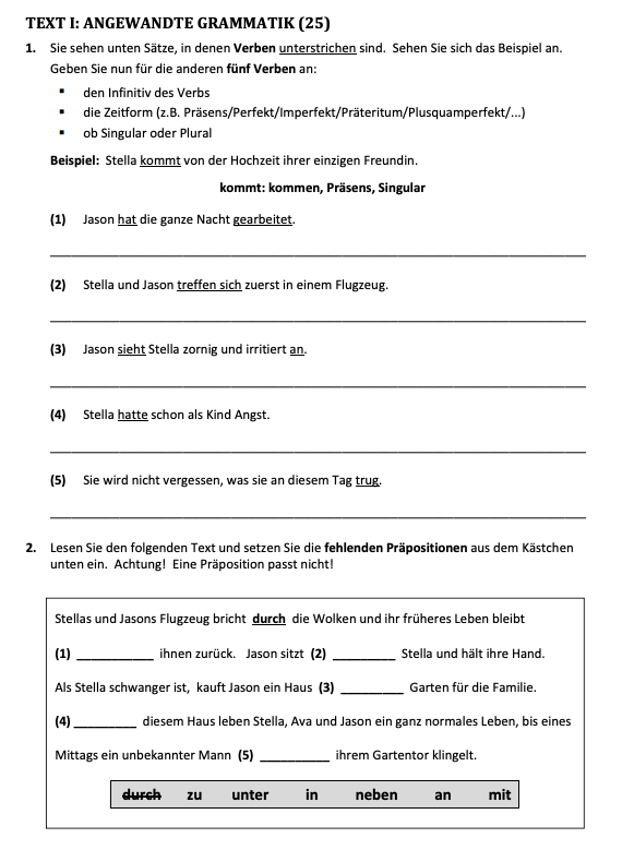 Sie-sehen-unten-Sätze,-in-denen-Verben-unterstrichen-sind-Leaving Cert German-Question 1-2018.png