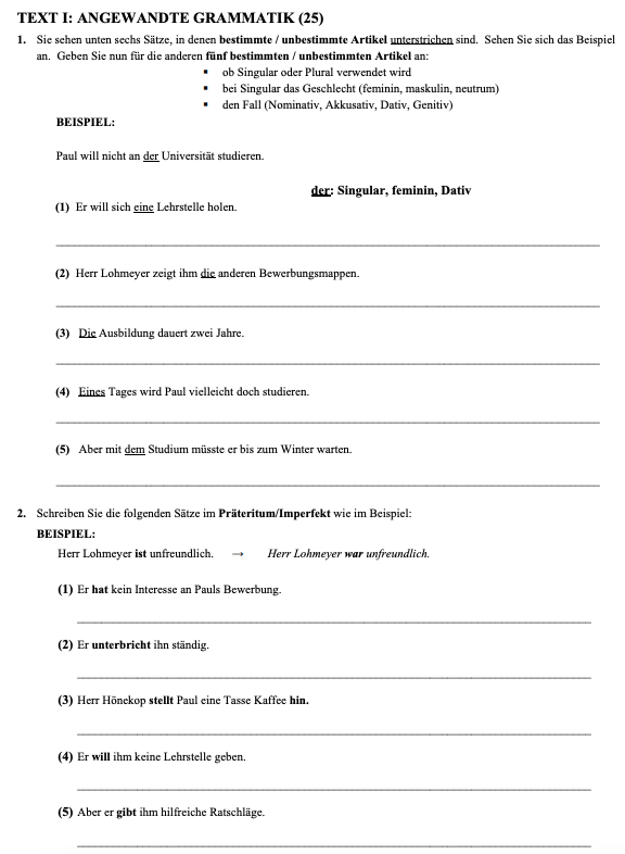 1.-Sie-sehen-unten-sechs-Sätze,-in-denen-bestimmte-/-unbestimmte-Artikel-unterstrichen-sind-Leaving Cert German-Question 1-2014.png