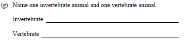 Name-one-invertebrate-animal-and-one-vertebrate-animal-Junior Cycle Science-Question g-2018.png