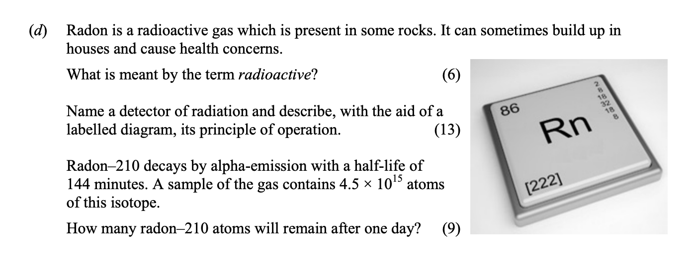 Radon-is-a-radioactive-gas-which-is-present-in-some-rocks-Leaving Cert Physics-Question 12-2015.png