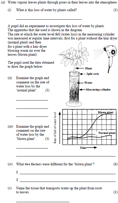 Water-vapour-leaves-plants-through-pores-in-their-leaves-into-the-atmosphere-Junior Cycle Science-Question a-2011.png