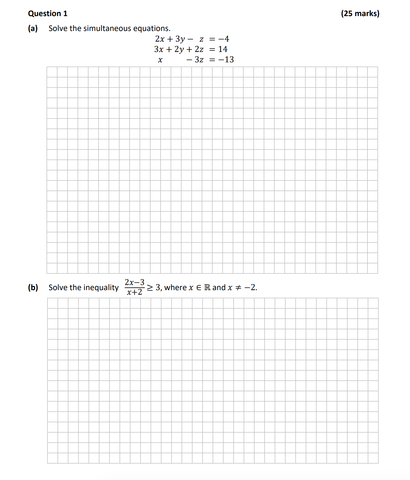 Solve-the-simultaneous-equations-Leaving Cert Mathematics-Question 1-2018.png