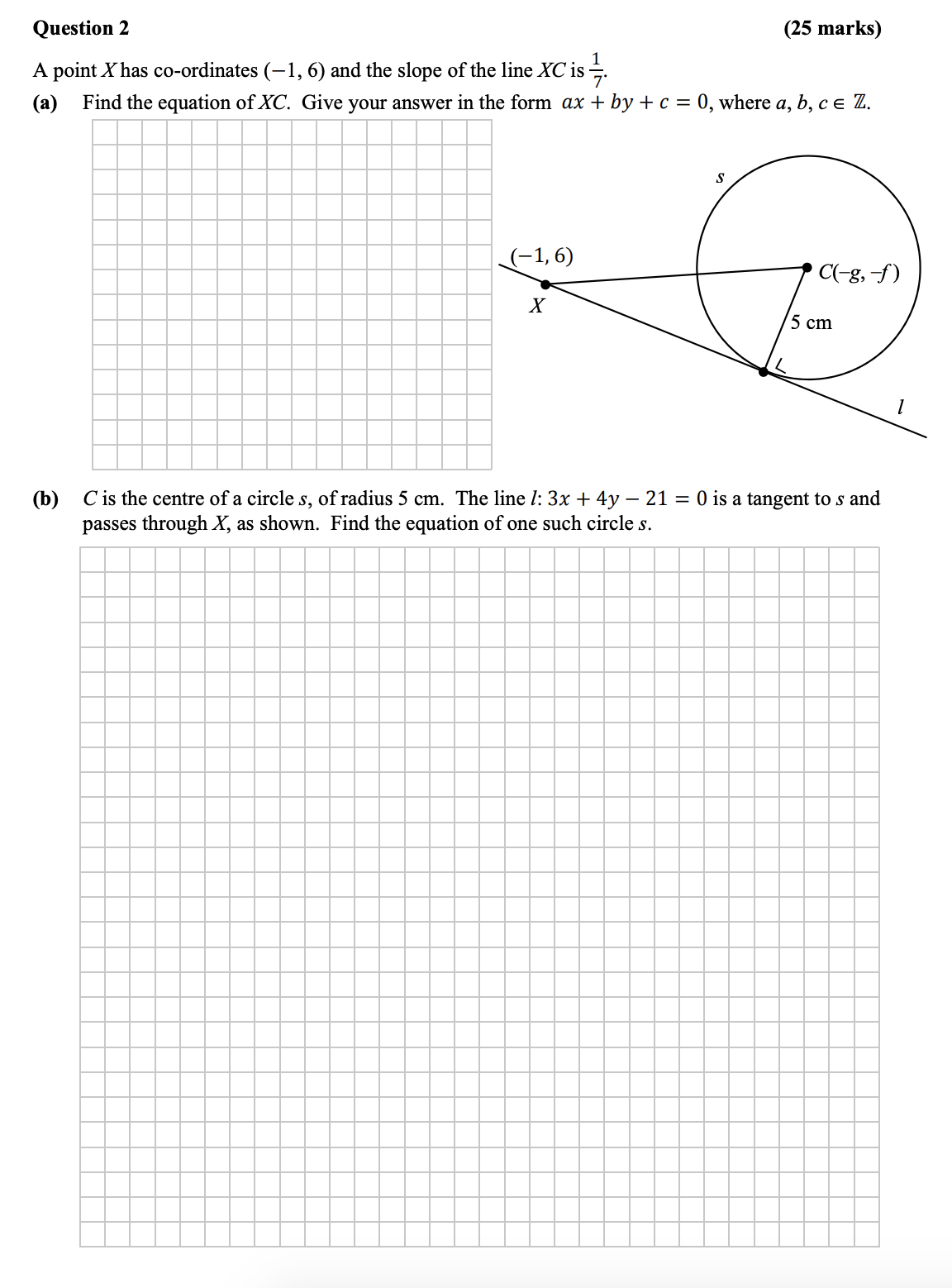 A-point-X-has-co-ordinates-(−1,-6)-and-the-slope-of-the-line-XC-is-\(-\frac{1}{7}-\)-Leaving Cert Mathematics-Question 2-2016.png