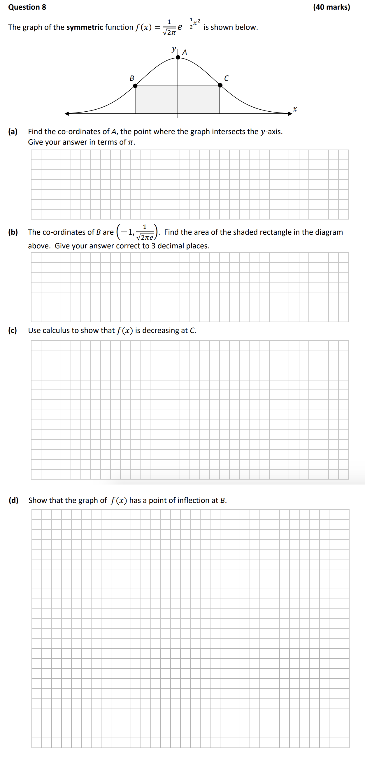 The-graph-of-the-symmetric-function-$f(x)-=-\frac{1}{\sqrt{2\pi}}-e^{-\frac{1}{2}x^2}$-is-shown-below-Leaving Cert Mathematics-Question 8-2018.png