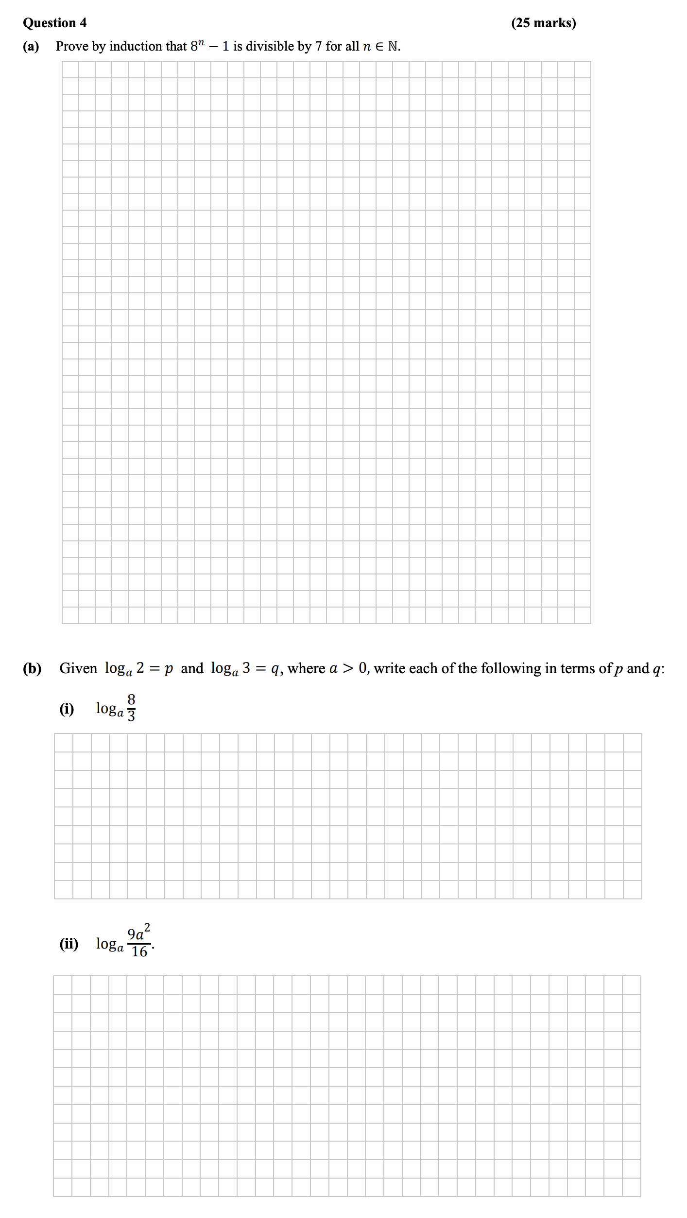(a)-Prove-by-induction-that-$8^n---1$-is-divisible-by-7-for-all-$n-\in-\mathbb{N}$-Leaving Cert Mathematics-Question 4-2016.png