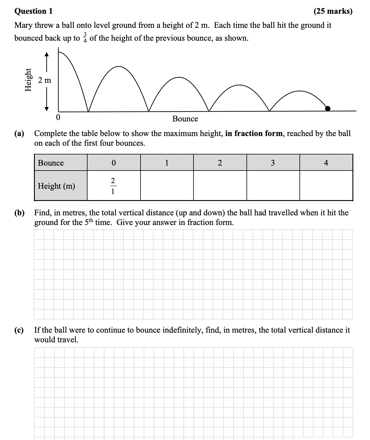 Mary-threw-a-ball-onto-level-ground-from-a-height-of-2-m-Leaving Cert Mathematics-Question 1-2015.png
