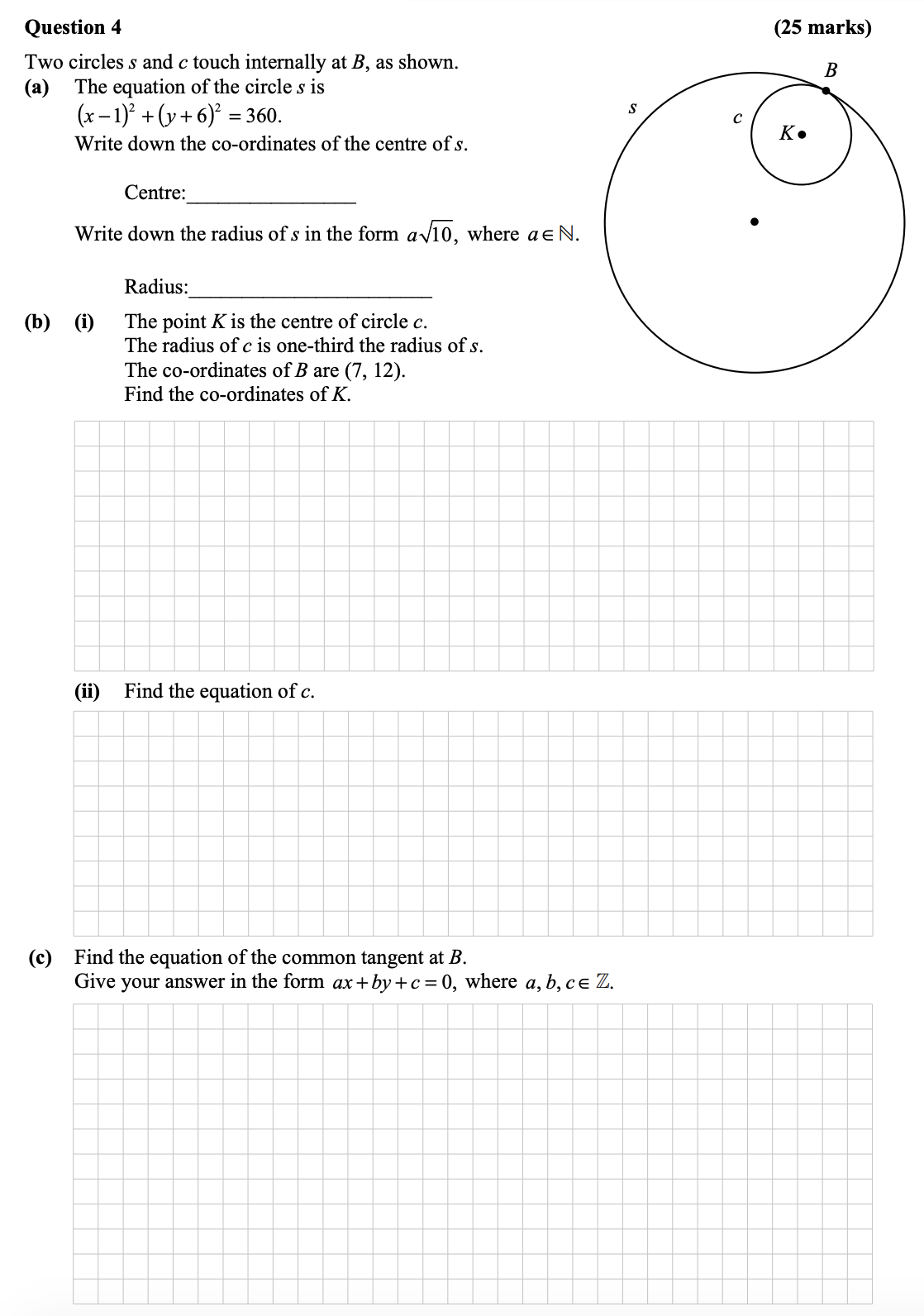 Two-circles-s-and-c-touch-internally-at-B,-as-shown-Leaving Cert Mathematics-Question 4-2015.png