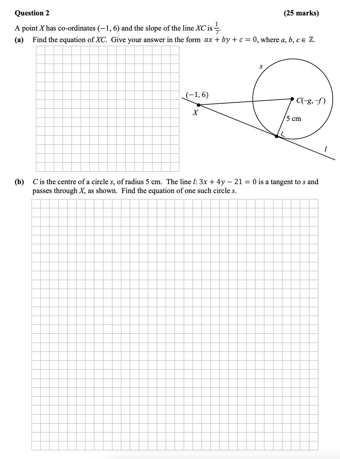 A-point-X-has-co-ordinates-(−1,-6)-and-the-slope-of-the-line-XC-is-\(-\frac{1}{7}-\)-Leaving Cert Mathematics-Question 2-2016.png