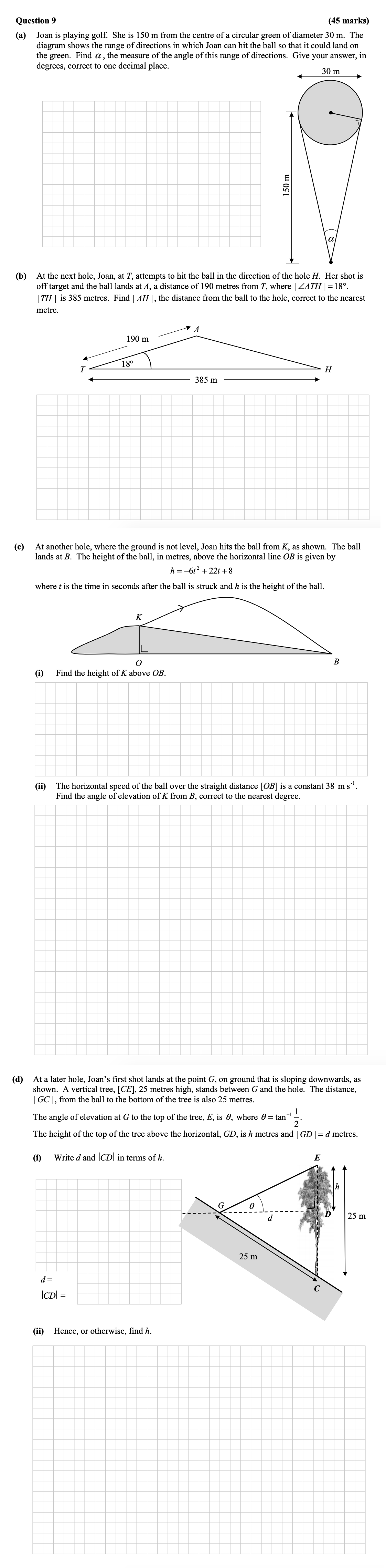 Joan-is-playing-golf-Leaving Cert Mathematics-Question 9-2015.png