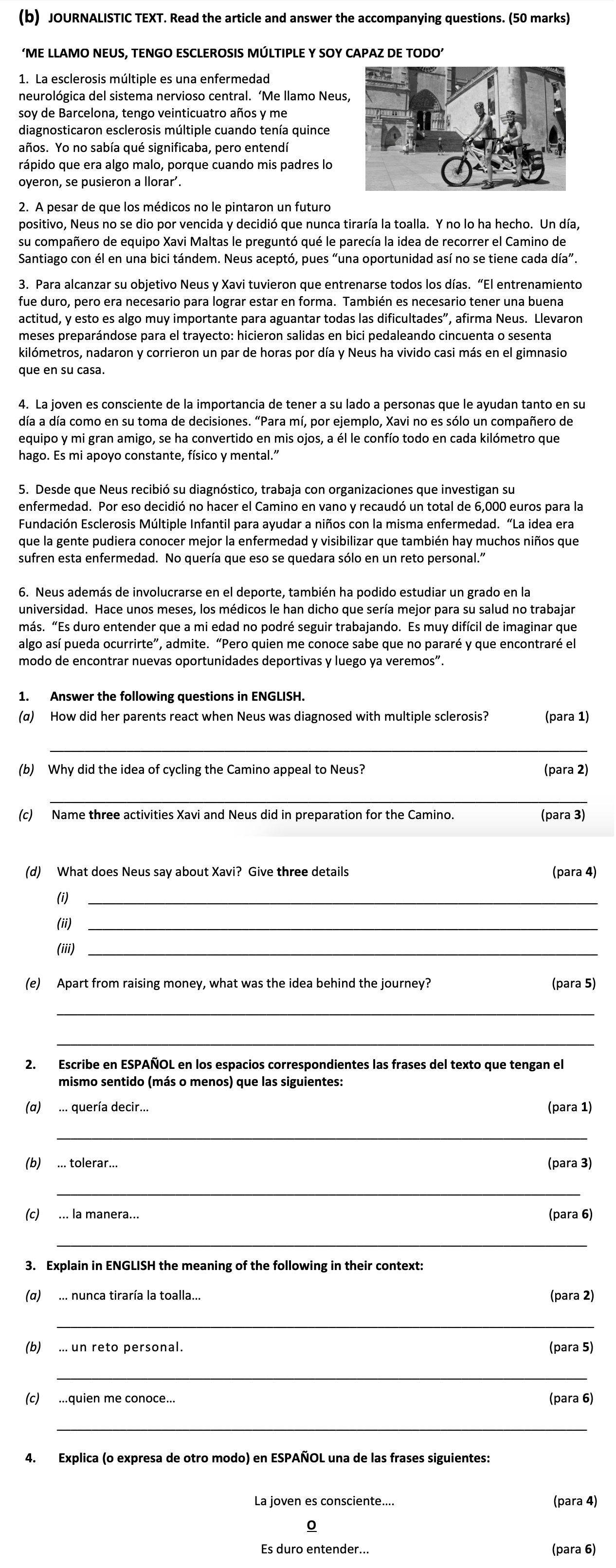 1.-Answer-the-following-questions-in-ENGLISH-Leaving Cert Spanish-Question 1-2019.png