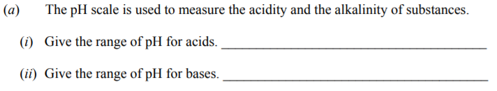 The-pH-scale-is-used-to-measure-the-acidity-and-the-alkalinity-of-substances-Junior Cycle Science-Question a-2013.png