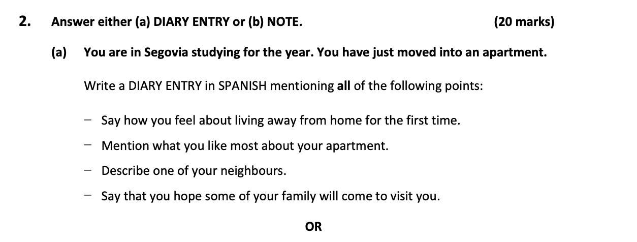 You-are-in-Segovia-studying-for-the-year-Leaving Cert Spanish-Question 2-2017.png