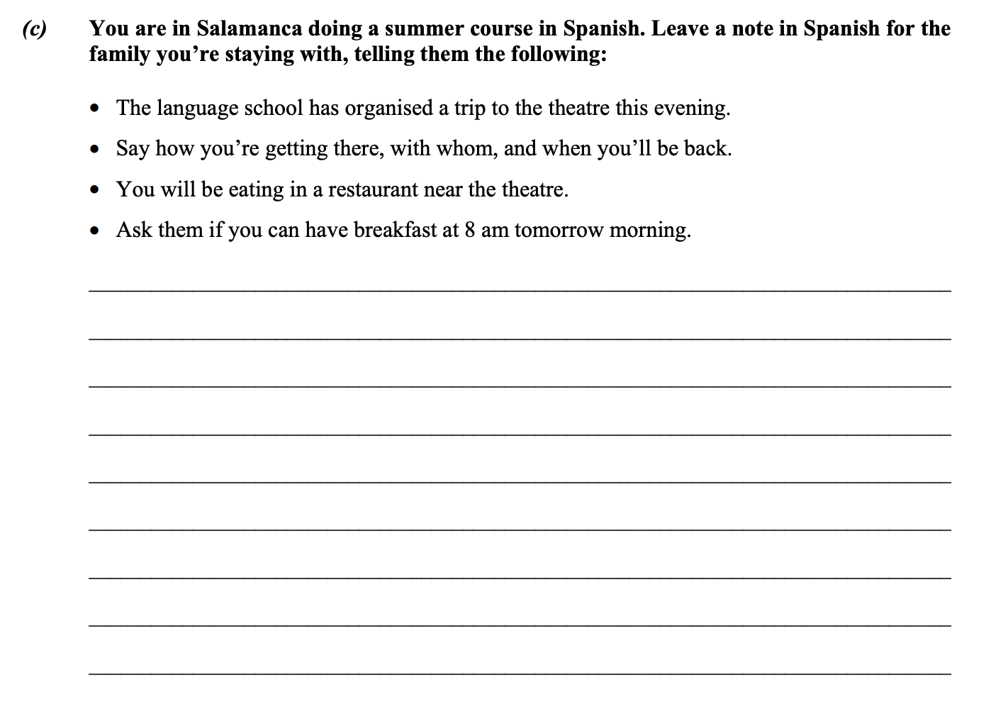 You-are-in-Salamanca-doing-a-summer-course-in-Spanish-Leaving Cert Spanish-Question 2(c)-2010.png