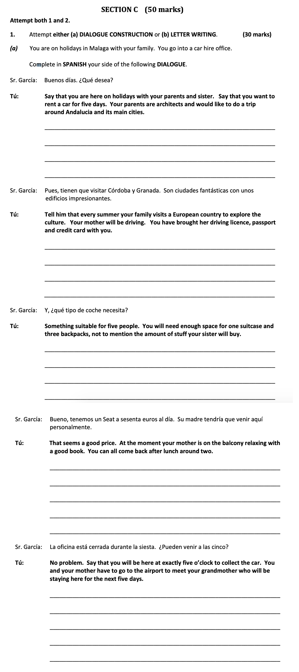 SECTION-C-----(50-marks)--Attempt-both-1-and-2-Leaving Cert Spanish-Question 1-2019.png