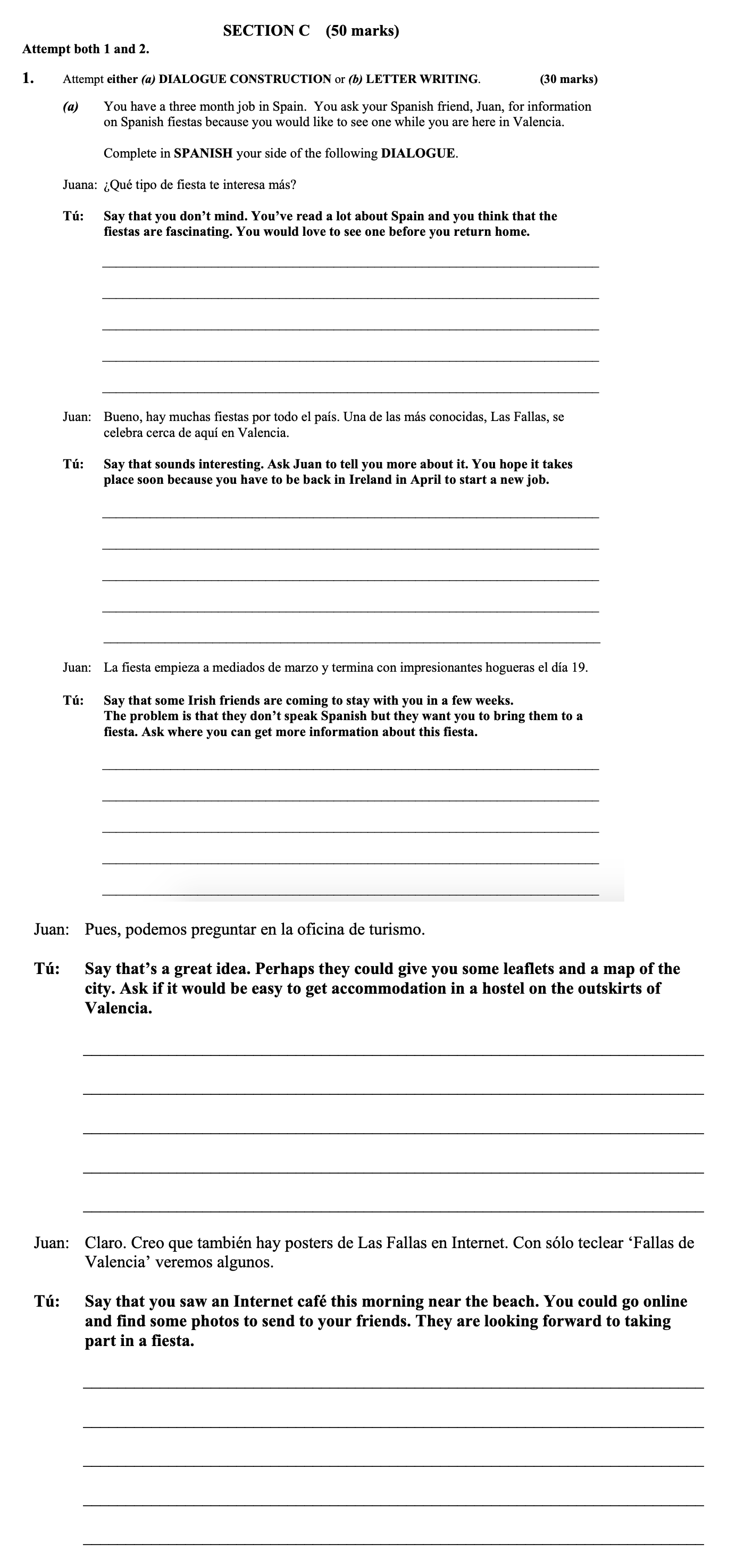 You-have-a-three-month-job-in-Spain-Leaving Cert Spanish-Question 1 (a)-2011.png