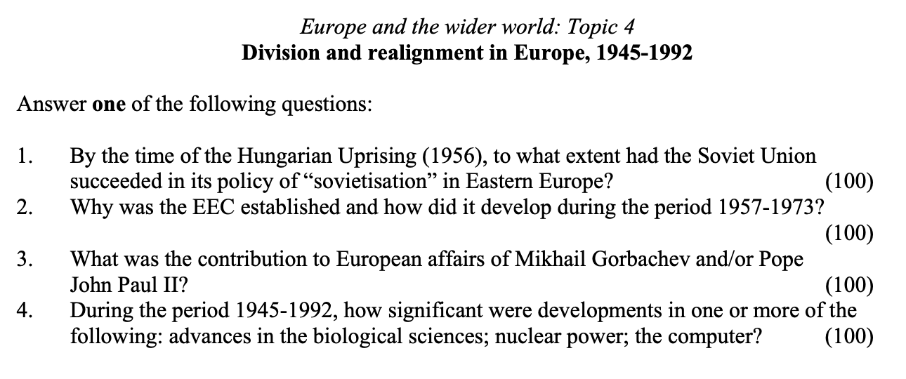 By-the-time-of-the-Hungarian-Uprising-(1956),-to-what-extent-had-the-Soviet-Union-succeeded-in-its-policy-of-"sovietisation"-in-Eastern-Europe?-(100)-Leaving Cert History-Question 1-2014.png