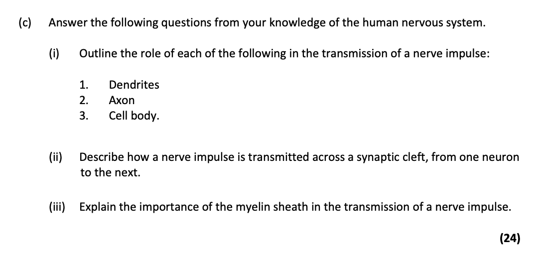 Answer-the-following-questions-from-your-knowledge-of-the-human-nervous-system-Leaving Cert Biology-Question c-2018.png