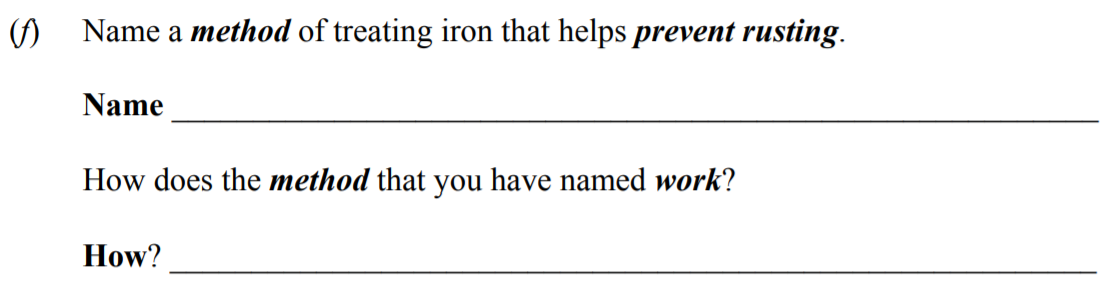 Name-a-method-of-treating-iron-that-helps-prevent-rusting-Junior Cycle Science-Question f-2008.png