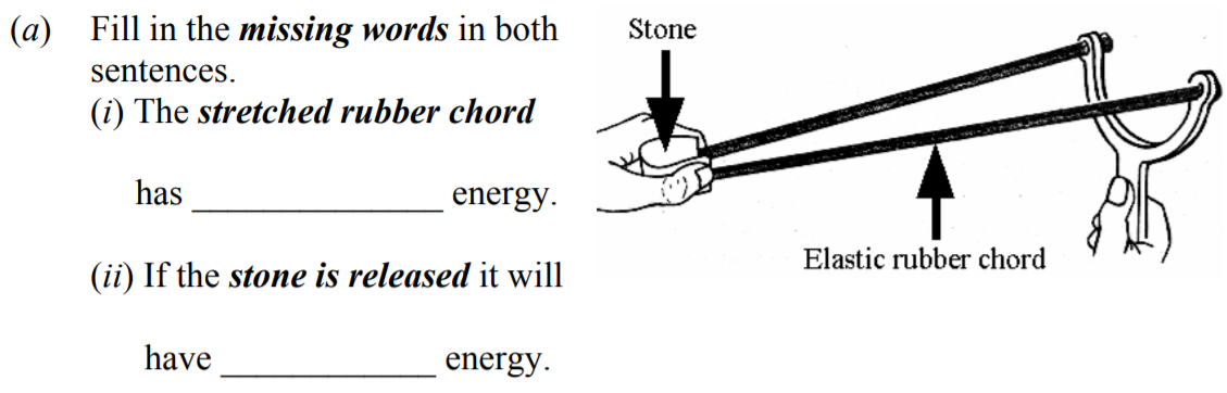 Fill-in-the-missing-words-in-both-sentences-Junior Cycle Science-Question a-2008.png