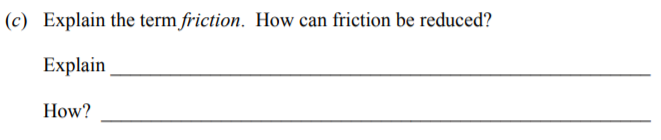 Explain-the-term-friction-Junior Cycle Science-Question c-2011.png