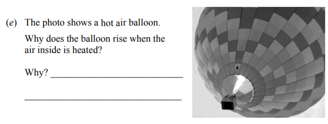 The-photo-shows-a-hot-air-balloon-Junior Cycle Science-Question e-2011.png