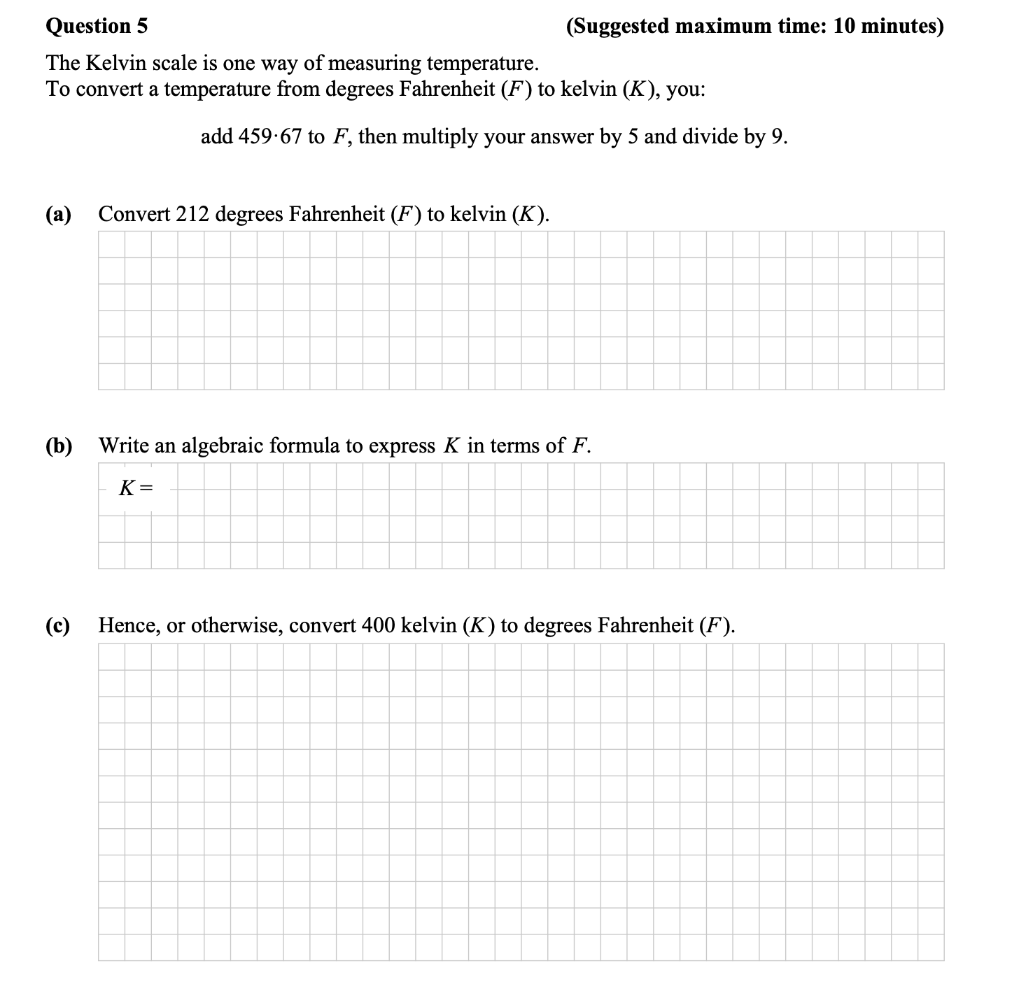 Convert-212-degrees-Fahrenheit-(F)-to-kelvin-(K)-Junior Cycle Mathematics-Question 5-2015.png