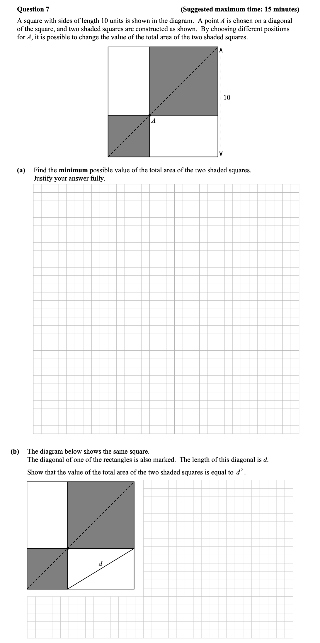 A-square-with-sides-of-length-10-units-is-shown-in-the-diagram-Junior Cycle Mathematics-Question 7-2011.png