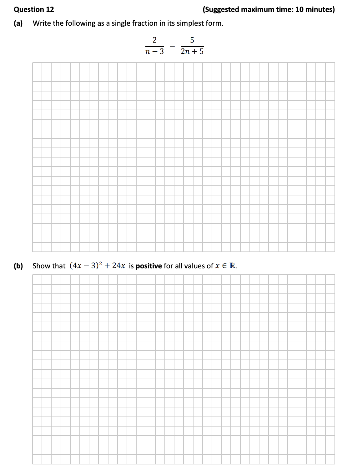 Write-the-following-as-a-single-fraction-in-its-simplest-form-Junior Cycle Mathematics-Question 12-2021.png